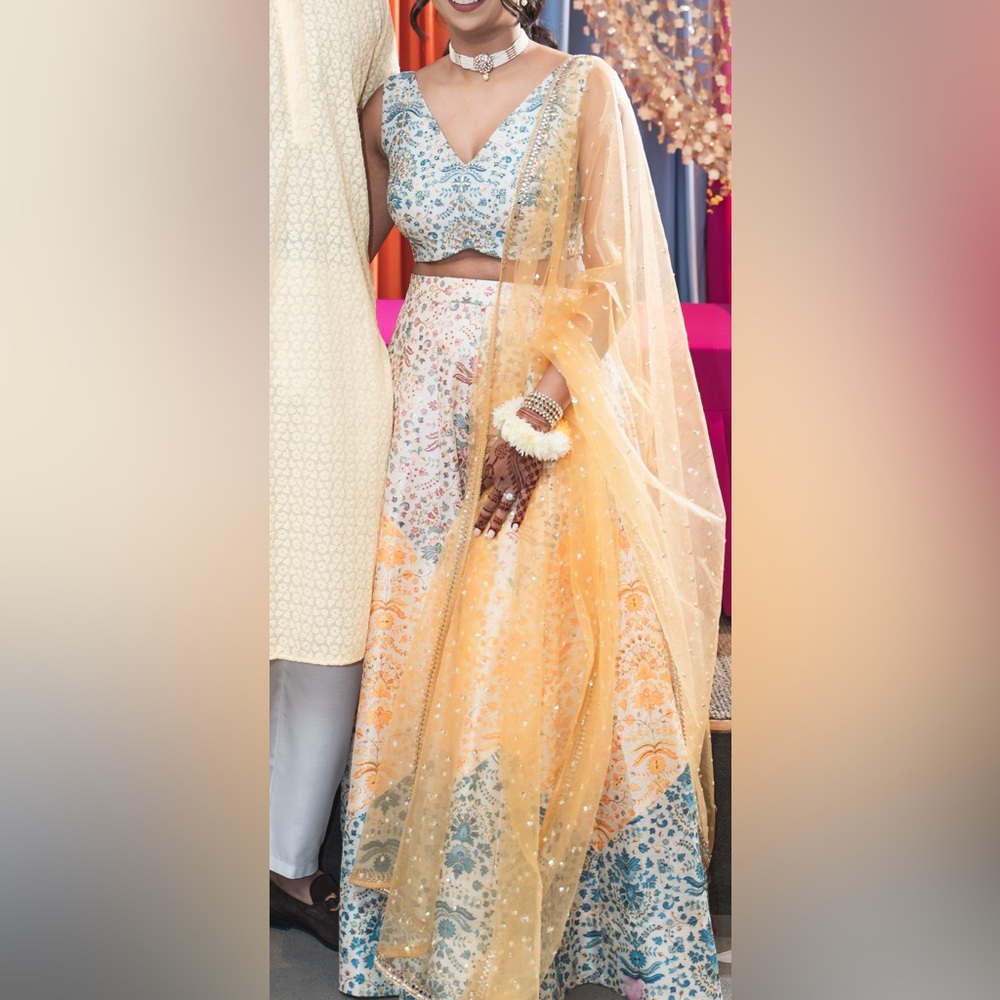 Colorful Lengha